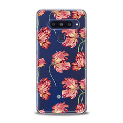 Lex Altern TPU Silicone LG Case Peonies Pattern