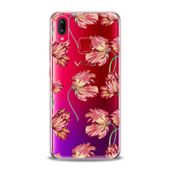 Lex Altern TPU Silicone VIVO Case Peonies Pattern