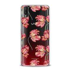 Lex Altern TPU Silicone VIVO Case Peonies Pattern