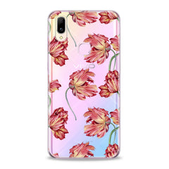 Lex Altern TPU Silicone VIVO Case Peonies Pattern