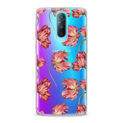 Lex Altern TPU Silicone Oppo Case Peonies Pattern