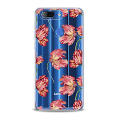 Lex Altern TPU Silicone Lenovo Case Peonies Pattern