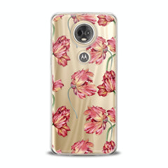 Lex Altern TPU Silicone Motorola Case Peonies Pattern