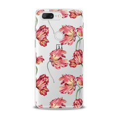 Lex Altern TPU Silicone OnePlus Case Peonies Pattern