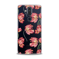 Lex Altern TPU Silicone Nokia Case Peonies Pattern