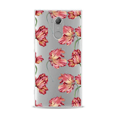 Lex Altern TPU Silicone Sony Xperia Case Peonies Pattern