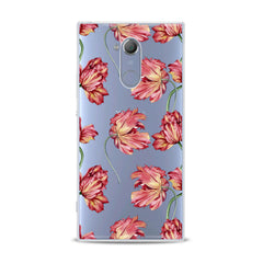 Lex Altern TPU Silicone Sony Xperia Case Peonies Pattern