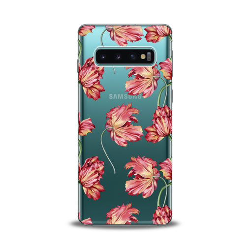 Lex Altern Peonies Pattern Samsung Galaxy Case