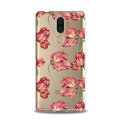 Lex Altern TPU Silicone Lenovo Case Peonies Pattern