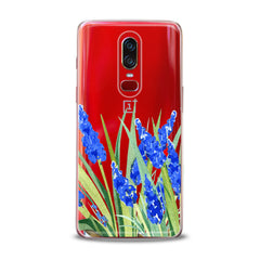 Lex Altern TPU Silicone OnePlus Case Blue Lupines Bloom