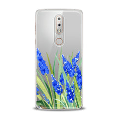 Lex Altern TPU Silicone Nokia Case Blue Lupines Bloom