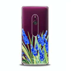 Lex Altern TPU Silicone Sony Xperia Case Blue Lupines Bloom