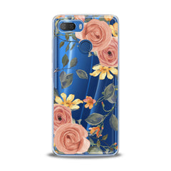 Lex Altern TPU Silicone Lenovo Case Gentle Orange Roses