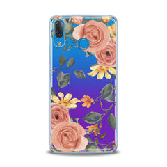 Lex Altern TPU Silicone Lenovo Case Gentle Orange Roses