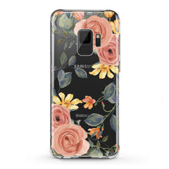 Lex Altern TPU Silicone Samsung Galaxy Case Gentle Orange Roses