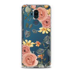 Lex Altern TPU Silicone LG Case Gentle Orange Roses