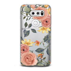 Lex Altern TPU Silicone LG Case Gentle Orange Roses