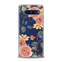 Lex Altern TPU Silicone LG Case Gentle Orange Roses