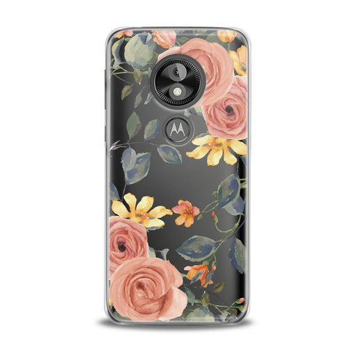 Lex Altern Gentle Orange Roses Motorola Case