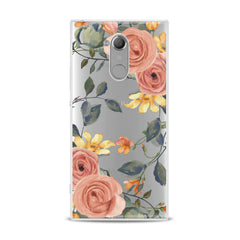 Lex Altern TPU Silicone Sony Xperia Case Gentle Orange Roses