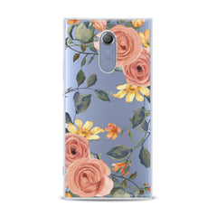 Lex Altern TPU Silicone Sony Xperia Case Gentle Orange Roses