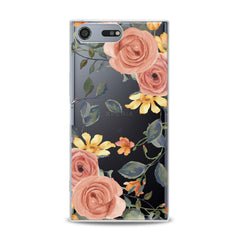 Lex Altern Gentle Orange Roses Sony Xperia Case