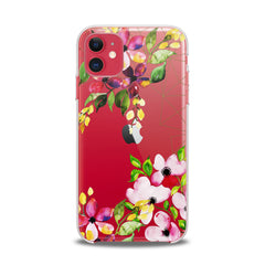 Lex Altern TPU Silicone iPhone Case Spring Flowers Print