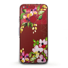 Lex Altern TPU Silicone Google Pixel Case Spring Flowers Print