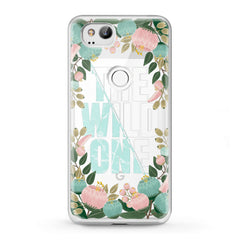 Lex Altern TPU Silicone Google Pixel Case Floral Quote