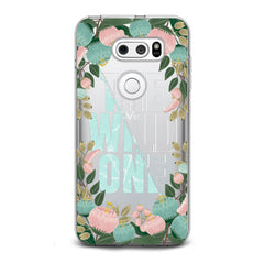 Lex Altern TPU Silicone LG Case Floral Quote