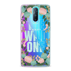 Lex Altern TPU Silicone Oppo Case Floral Quote