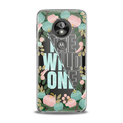 Lex Altern Floral Quote Motorola Case