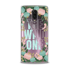 Lex Altern TPU Silicone OnePlus Case Floral Quote