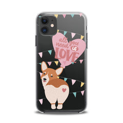 Lex Altern TPU Silicone iPhone Case Love Corgi Puppy