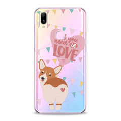 Lex Altern TPU Silicone VIVO Case Love Corgi Puppy