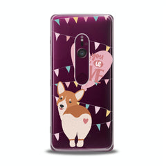 Lex Altern TPU Silicone Sony Xperia Case Love Corgi Puppy