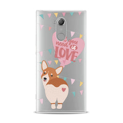 Lex Altern TPU Silicone Sony Xperia Case Love Corgi Puppy