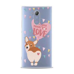 Lex Altern TPU Silicone Sony Xperia Case Love Corgi Puppy