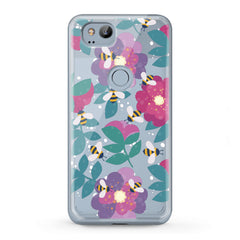 Lex Altern TPU Silicone Google Pixel Case Floral Bee