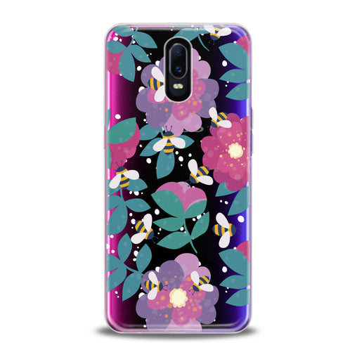 Lex Altern Floral Bee Oppo Case