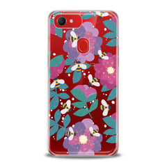 Lex Altern TPU Silicone Oppo Case Floral Bee