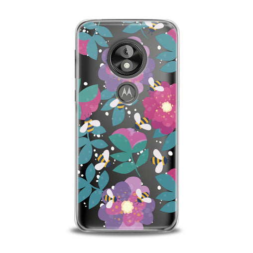 Lex Altern Floral Bee Motorola Case