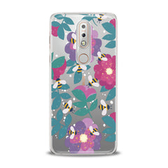 Lex Altern TPU Silicone Nokia Case Floral Bee