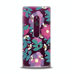 Lex Altern TPU Silicone Sony Xperia Case Floral Bee