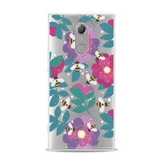 Lex Altern TPU Silicone Sony Xperia Case Floral Bee