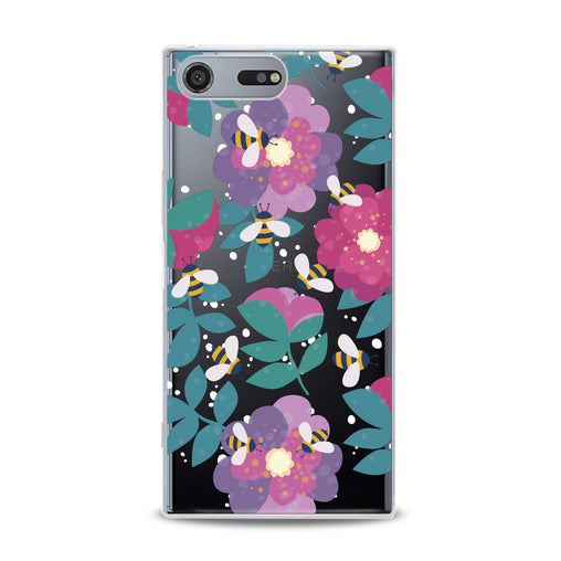 Lex Altern Floral Bee Sony Xperia Case