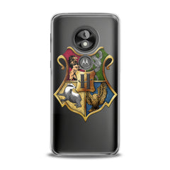 Lex Altern TPU Silicone Motorola Case Hogwarts Symbol