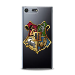 Lex Altern TPU Silicone Sony Xperia Case Hogwarts Symbol