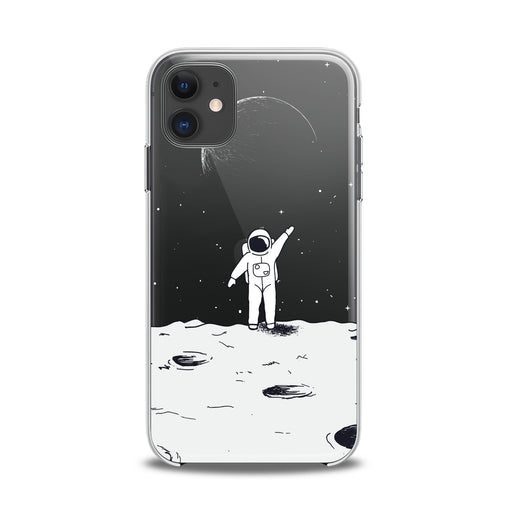 Lex Altern TPU Silicone iPhone Case Spaceman