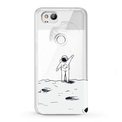 Lex Altern TPU Silicone Google Pixel Case Spaceman